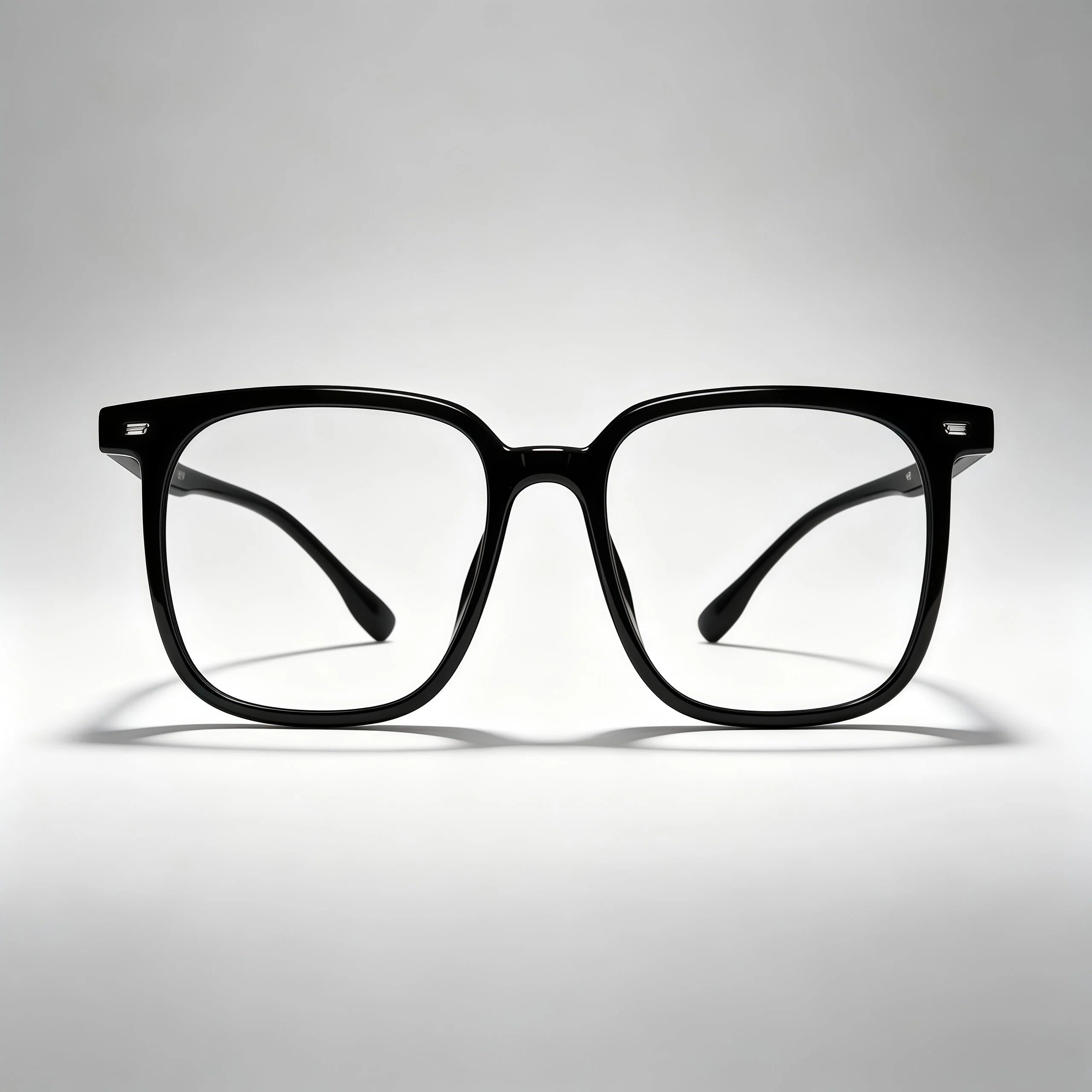 Black Square Acetate Eyeglass