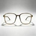 Light Brown Transparent Square Acetate Eyeglass